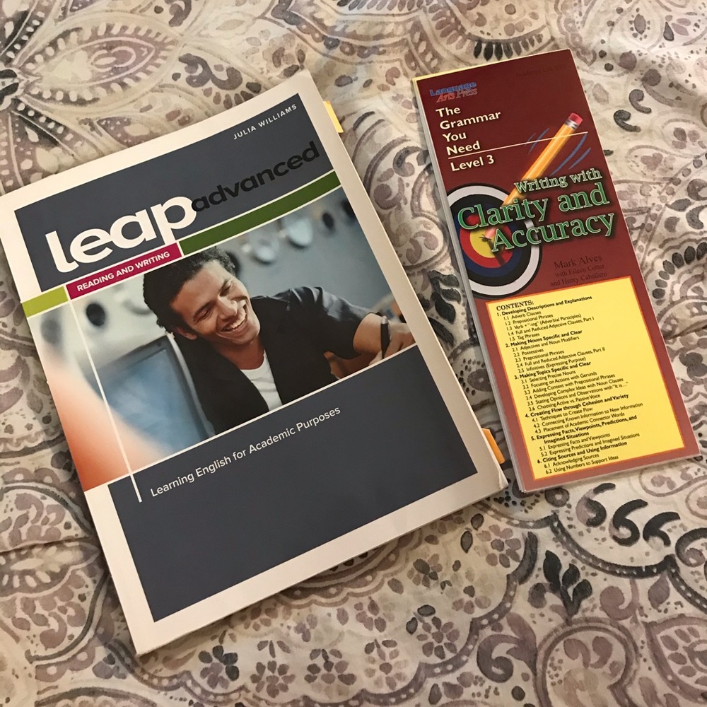 LEAP Advanced English Book for Academic Purposes